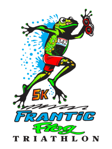 Frantic Frog Spring Sprint Triathlon and 5k logo
