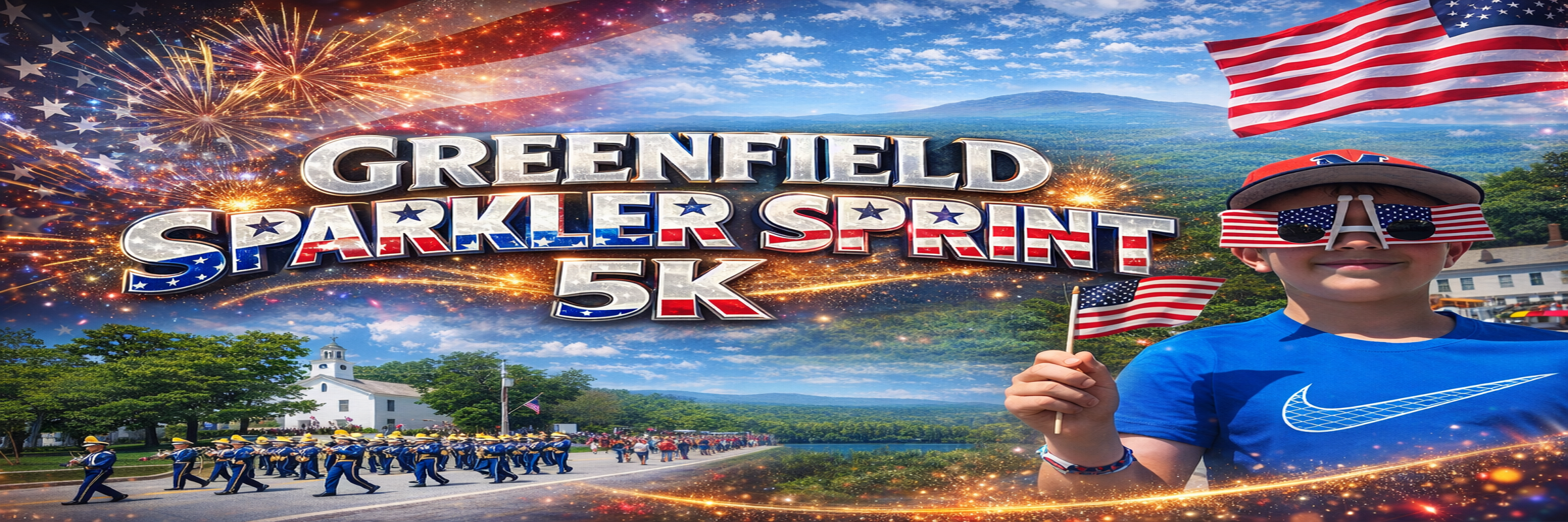 Greenfield Sparkler Sprint 5k