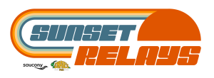 A Snail's Pace x Saucony Sunset Relays logo