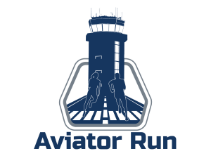 Houston Airports Aviator Run logo