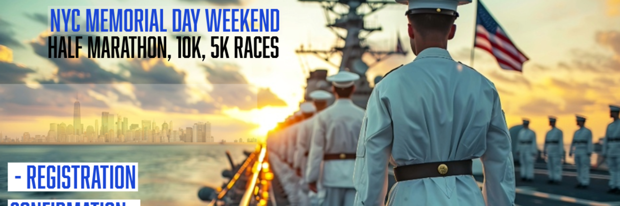NYC Memorial Day Weekend Half Marathon, 10K, 5K