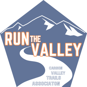 Carson Valley Trails Run the Valley 5k, 10k and Family 2k logo
