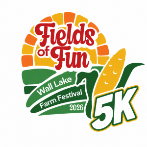 Wall Lake Farm Fest 5K Fun Run logo