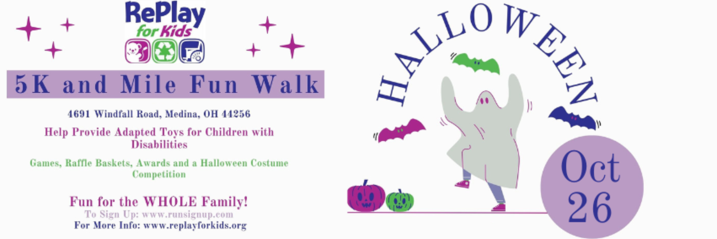 RePlay for Kids Halloween Run