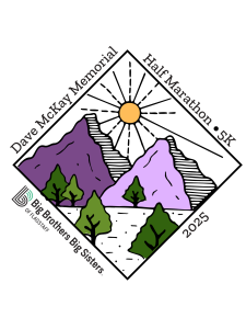 Big Brothers Big Sisters of Flagstaff Dave McKay Memorial Half Marathon and 5K Run/Walk logo