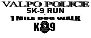 Valpo Police K-9 Unit 5K9 Run & 1 Mile Dog Walk logo