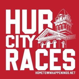 Hub City Races:  Half, 10K & 5K logo