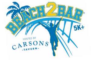 Beach2Bar 5K+ Run logo