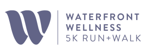 Waterfront Wellness 5K Run + Walk logo