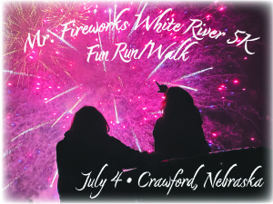 White River 5 K Run/Walk logo