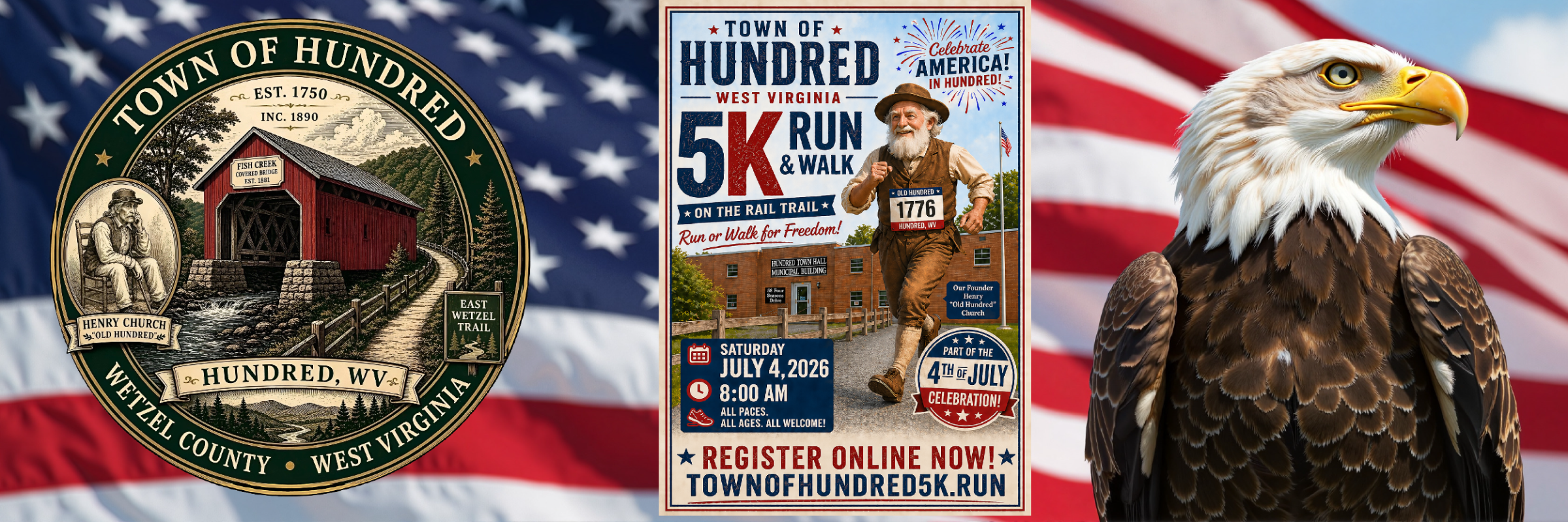 TOWN OF HUNDRED JULY 4TH 5K RUN & WALK