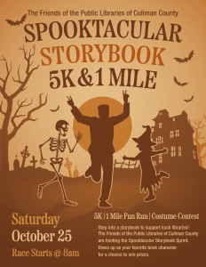 Spooktacular Storybook 5k & 1 Mile Fun Run logo