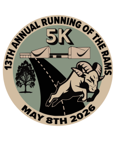 2026 Running of the Rams 5k logo