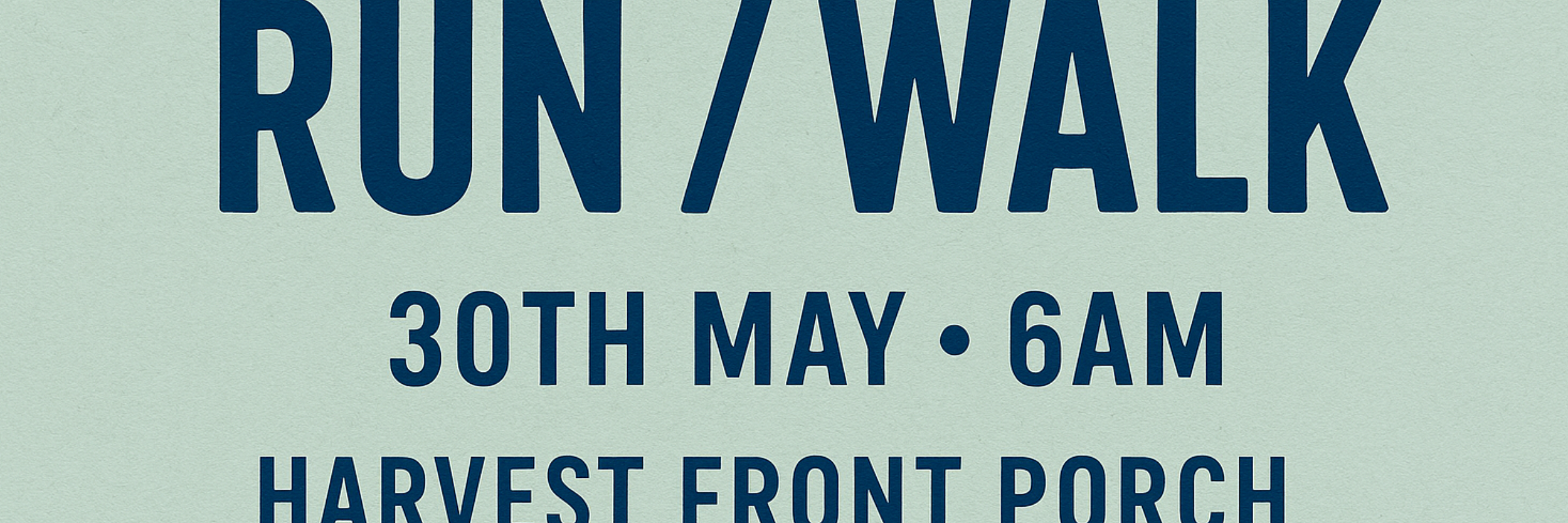 10k and 5k Run/Walk Harvest 30th MAY 2026 (Run Only on sidewalks)