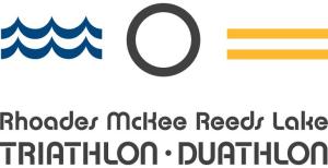 Rhoades McKee Reeds Lake Triathlon 2026 logo