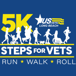 Steps for Vets Run-Walk-Roll (Long Beach) logo