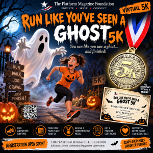 Run Like You've Seen A Ghost Virtual 5k logo