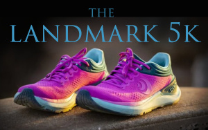 The Landmark 5k logo