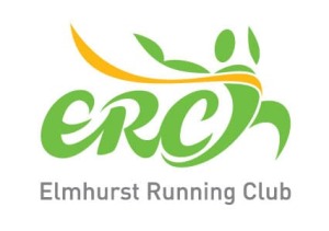 Elmhurst Running Club 4 on the 4th logo