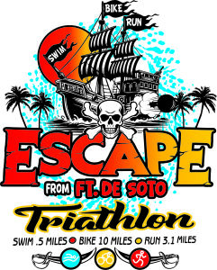 Escape From Fort Desoto Triathlon/Duathlon logo