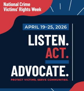 National Crime Victims' Rights Hero 5K Fun Run & 1 Mile Walk logo