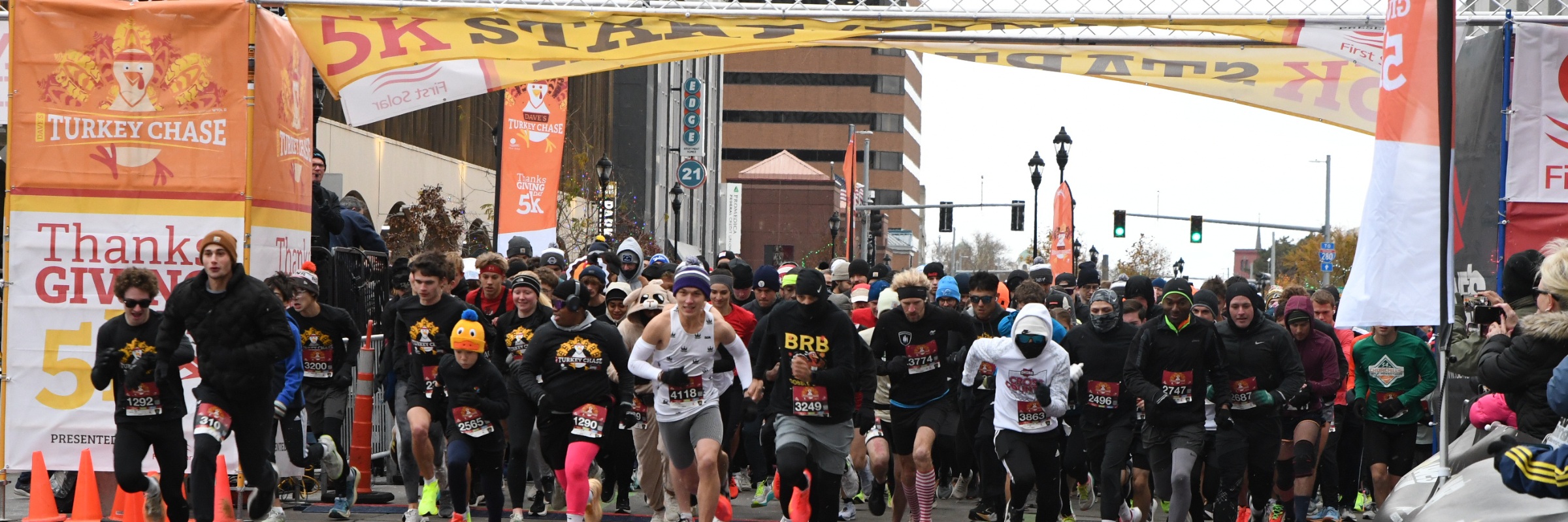 DAVE'S TURKEY CHASE 5K, presented by First Solar