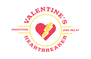 Valentine's Heartbreaker Marathon & Relay logo