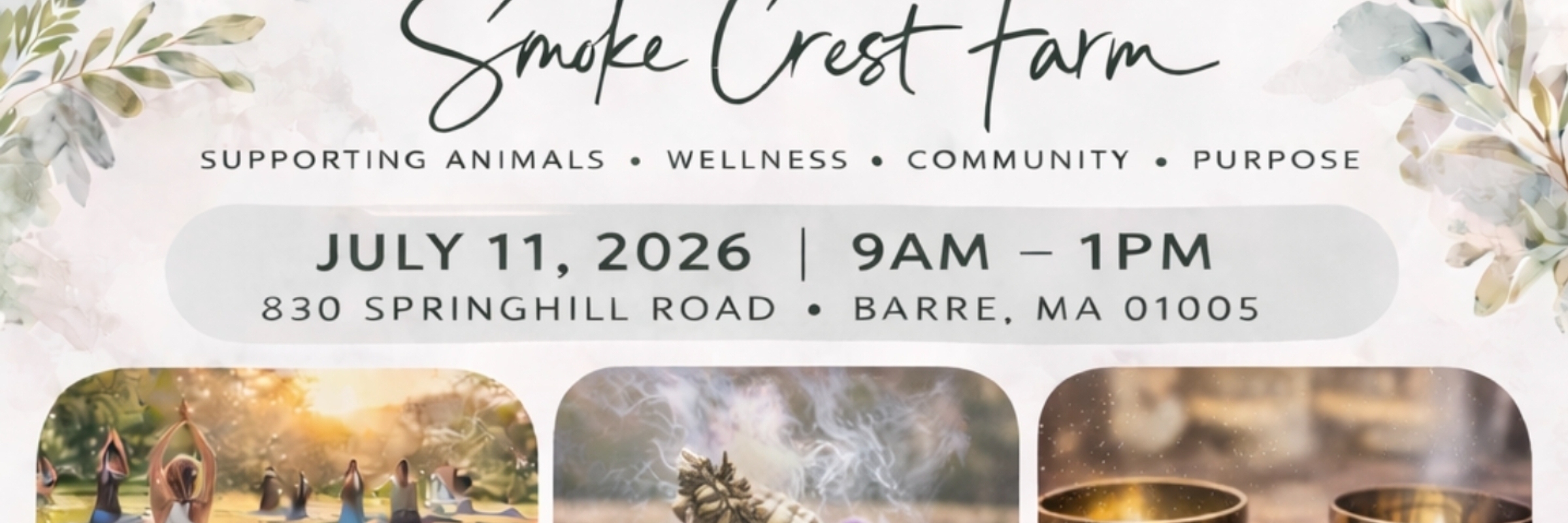 Smoke Crest Farm's Wellness Fundraiser for the 2027 Deaflympics