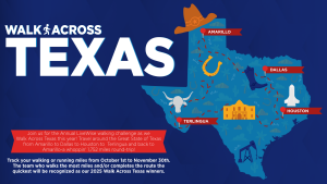 Walk Across Texas logo