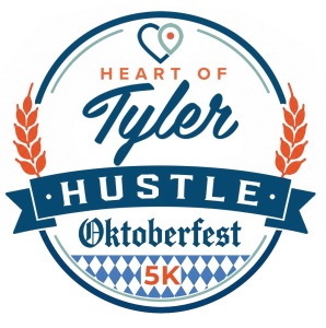 Heart of Tyler Hustle: Oktoberfest 5K logo
