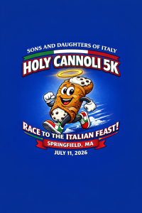 Holy Cannoli 5K & 2 Mile logo