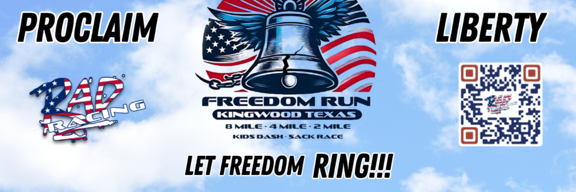 Kingwood Texas 4th of July FREEDOM RUN!!