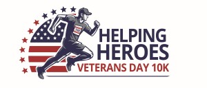 Helping Heroes Veterans Day 10K logo