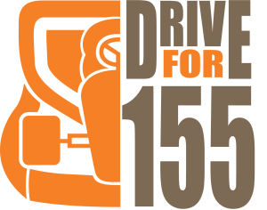 Drive for 155 logo