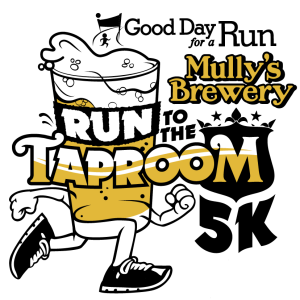 Run to the Taproom - Mully's Brewery Father's Day 5K logo