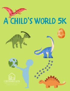 A Child's World 5k, 1 Mile Walk, and Family Fun logo