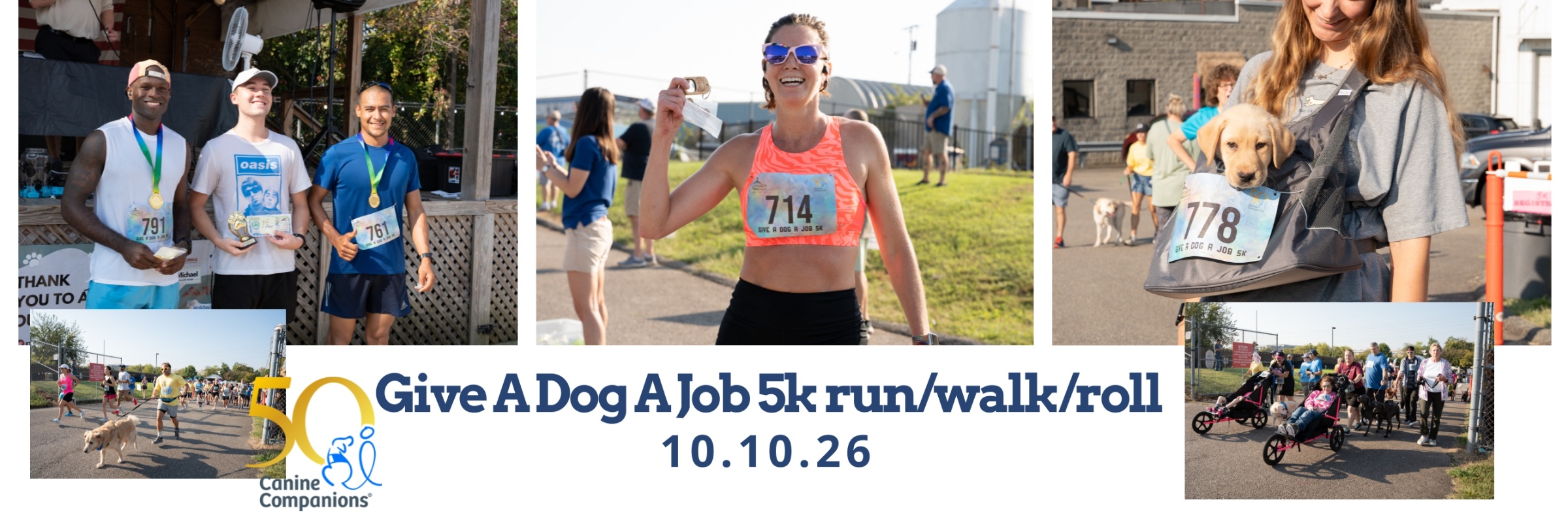 Give a Dog a Job 5k - Benefiting Canine Companions
