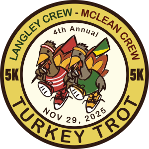 Langley and McLean Crew Turkey Trot logo
