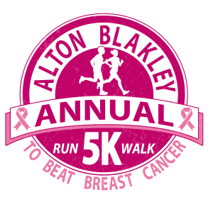 The Alton Blakley 5K To Beat Breast Cancer logo