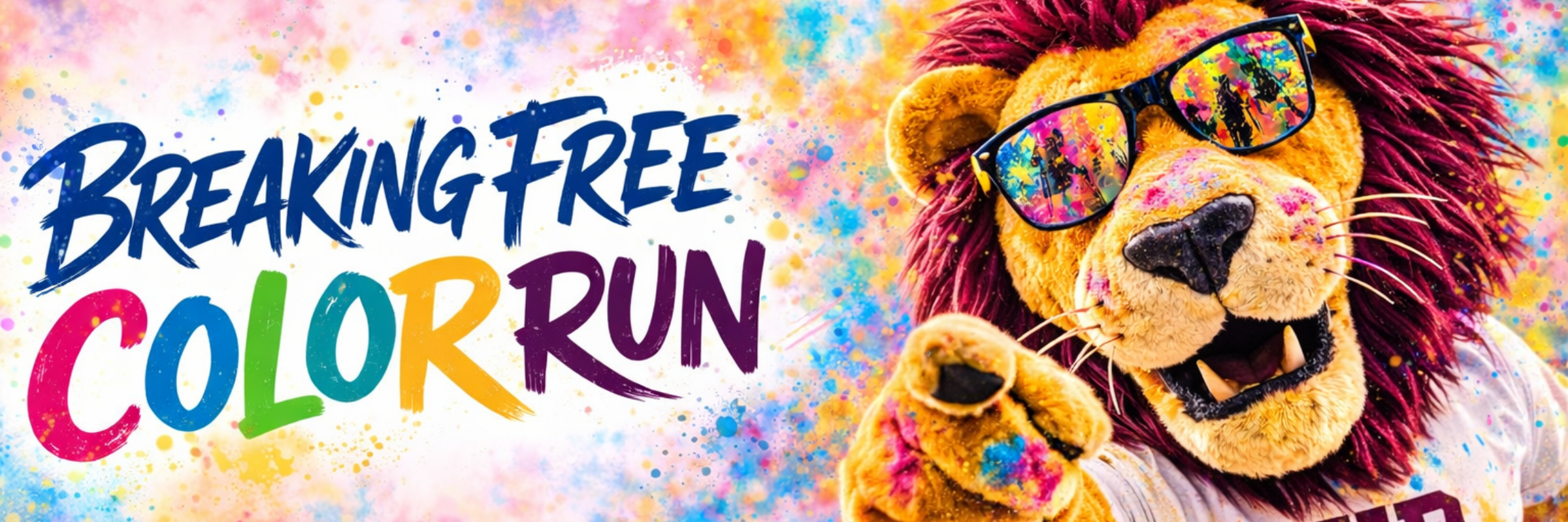 Breaking Free 5K and Fun Run COLOR RUN