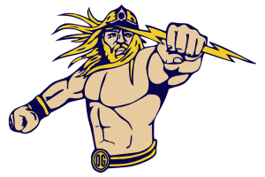 Oghs Blue/Gold Cross Country Invitational logo