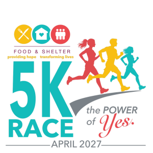 The Food and Shelter Power of Yes 5K/Family Fun Run logo
