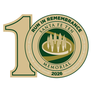 Santa Fe Ten Memorial Run In Remembrance logo