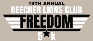 2026 Beecher Freedom 5K Run/Walk logo