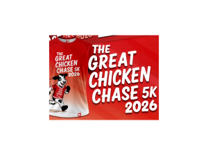 The Great Chicken Chase 5K and Chicken Mini Fun Run logo