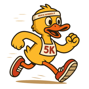 Duck Waddle 5k logo