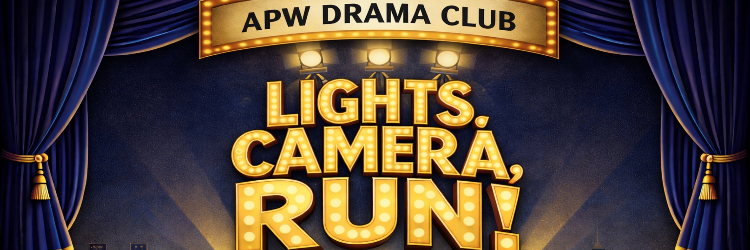 APW Drama Club Lights, Camera, Run ! 5k Run/Walk