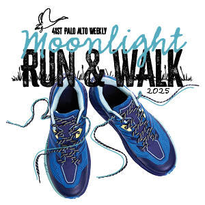 Palo Alto Weekly Moonlight Run & Walk logo