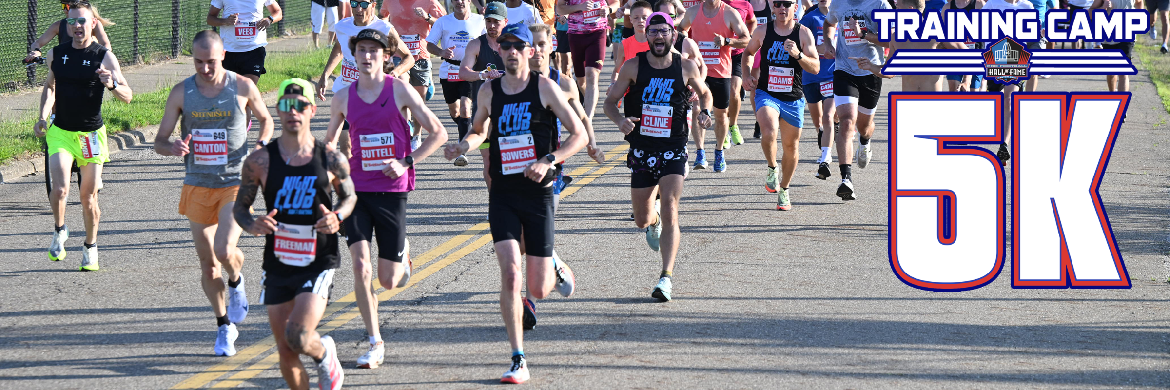 Training Camp 5K - Pro Football Hall of Fame Race Series