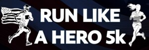 Run Like a Hero: 4th of July 5k logo